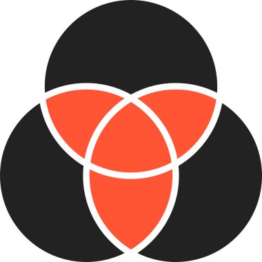 Renk Denetim simgesi, vektör illüstrasyonu