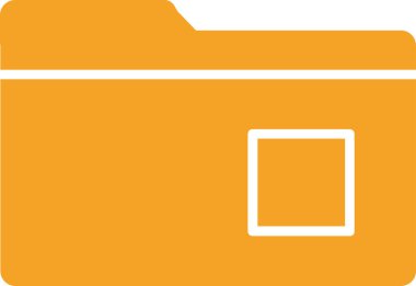 Dosya. Web simgesi basit illüstrasyon