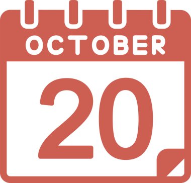 Takvim tarihini taşıyan 20 Ekim