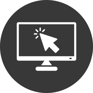 Bilgisayar Vektörü Şekil Simgesi Tasarımı