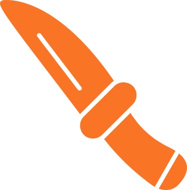  Modern simgenin bıçak vektör illüstrasyonu