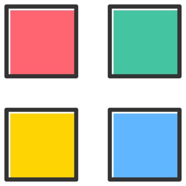 Apps simge vektör çizim.