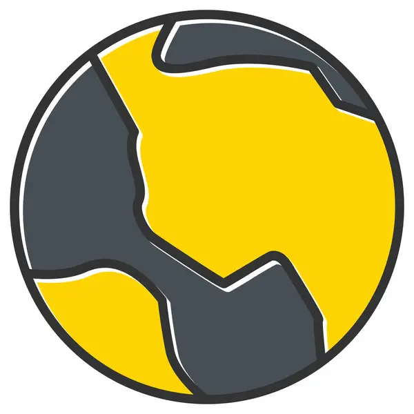 toprak küresi web simgesi vektör illüstrasyonuName