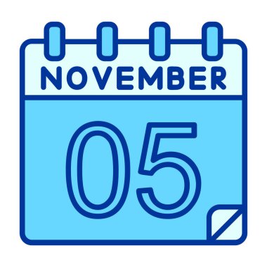 5 Kasım takvim simgesi