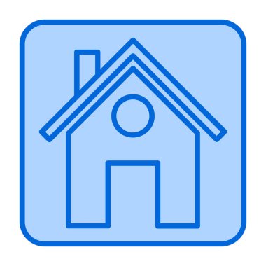 ev ikonu vektör illüstrasyon tasarımı