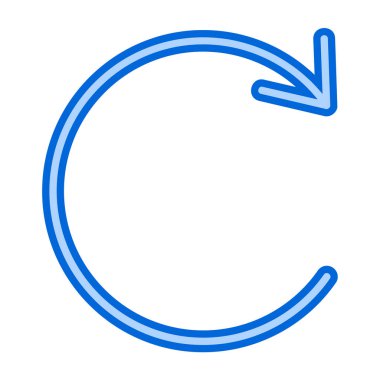 Simge vektör illüstrasyonunu tazele