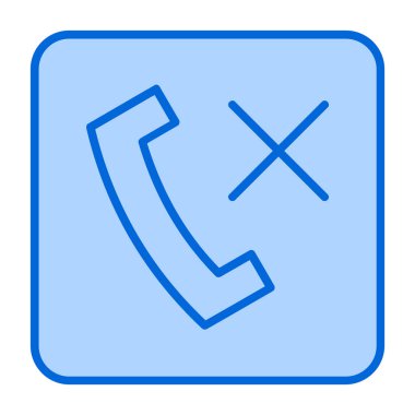 - Telefon. Web simgesi basit illüstrasyon