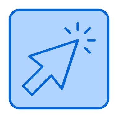 Ok. Web simgesi vektör illüstrasyonu