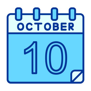 Takvim simgesinin vektör illüstrasyonu