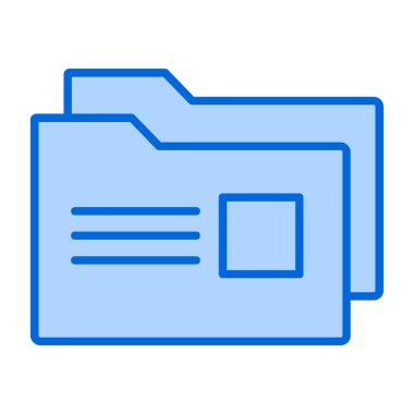 dosya dizini vektör illüstrasyonu