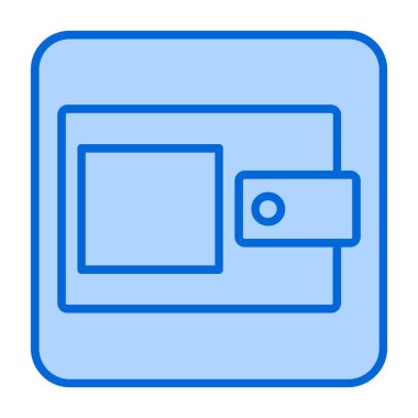 Kitap. Web simgesi basit illüstrasyon