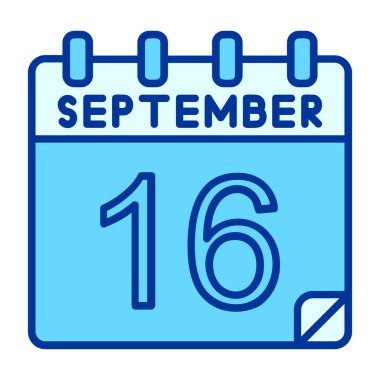 6 Ekim için bir takvimin çizimi...