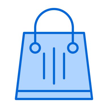 çanta çanta ikonu vektör illüstrasyonu