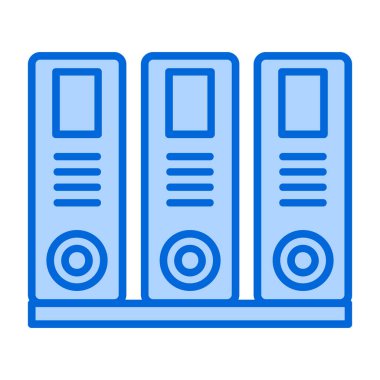 Sunucu. Web simgesi basit tasarım