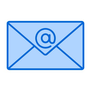 zarf simgesi vektör illüstrasyonu