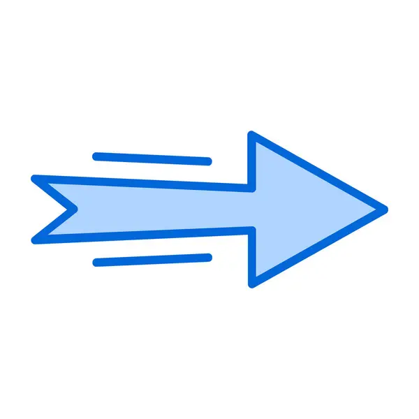 Ok simge vektör işareti ve beyaz arka plan üzerinde izole sembolü,