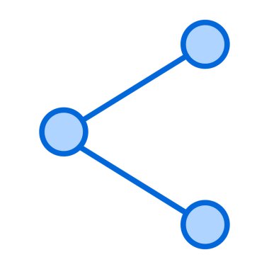 ağ paylaşım simgesi çizimi