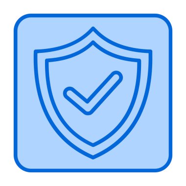 kalkan web vektör simgesi