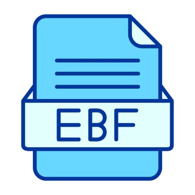 Belge dosyasının bir simgesinin vektör illüstrasyonu