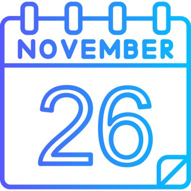 Kasım 25. Gün simgesi