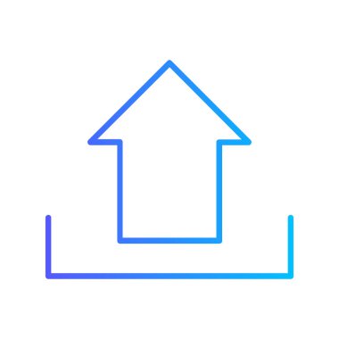 ok simgesi vektör illüstrasyonu