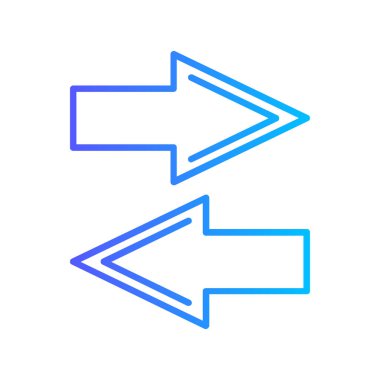 ok simgesi vektör illüstrasyonu