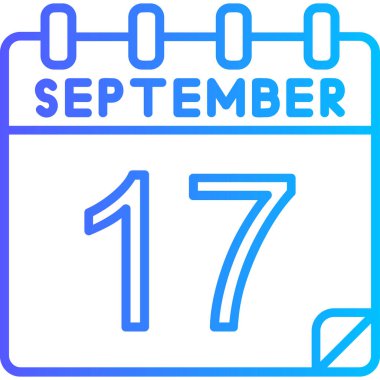 Takvim simgesinin vektör illüstrasyonu