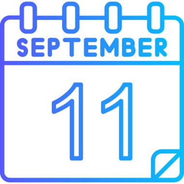 Takvim simgesi tasarımı, vektör illüstrasyonu