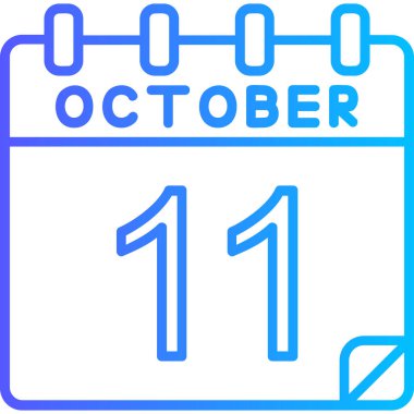 Takvim simgesinin vektör illüstrasyonu