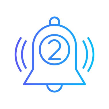 Alarm çanı renk simgesi.