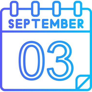 Takvim simgesinin vektör illüstrasyonu