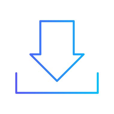 ok simgesi vektör illüstrasyonu