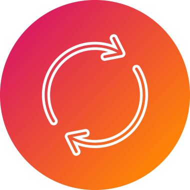 vektör geri dönüşüm simgesi çizimi