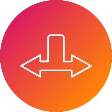 ok simgesi, vektör illüstrasyonu basit tasarım