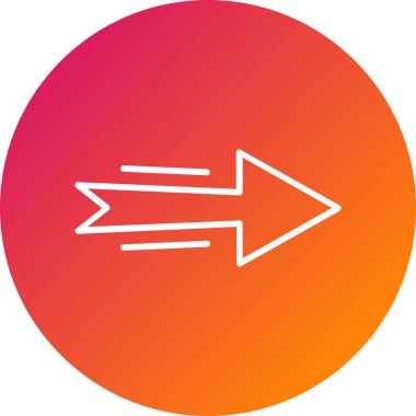 ok yönü ok simgesi pürüzsüz biçiminde