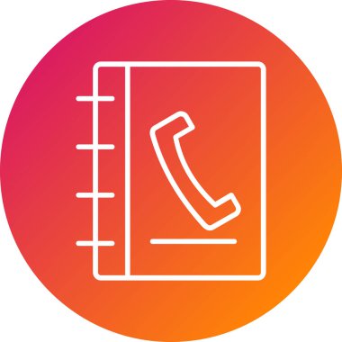 telefon simgesi vektör illüstrasyonu