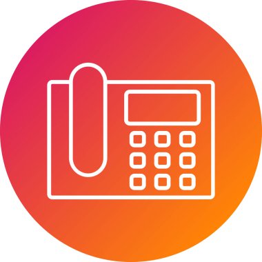 Hesap makinesi. Web simgesi vektör illüstrasyonu