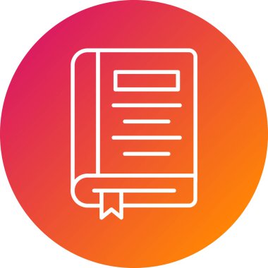 Belge simgesinin vektör illüstrasyonu