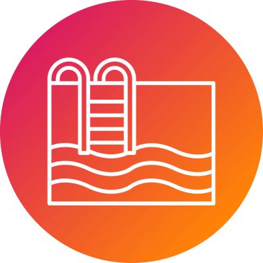 Modern simgenin vektör illüstrasyonu