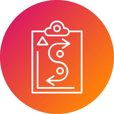 seo modern simgesinin vektör illüstrasyonu