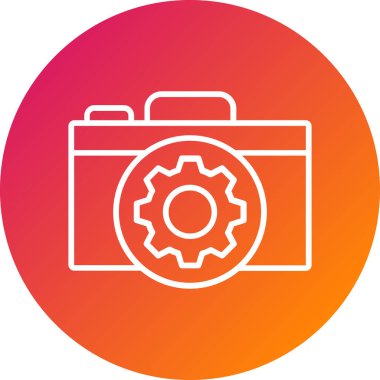 Modern simgenin vektör illüstrasyonu