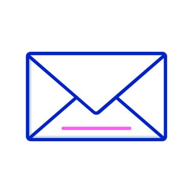 Zarf mektup simge vektör çizim