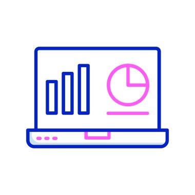 seo modern simgesinin vektör illüstrasyonu