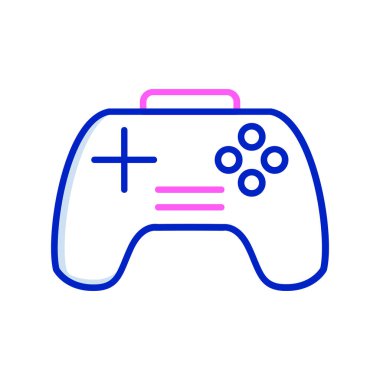 oyun denetleyici simgesi vektör çizimi