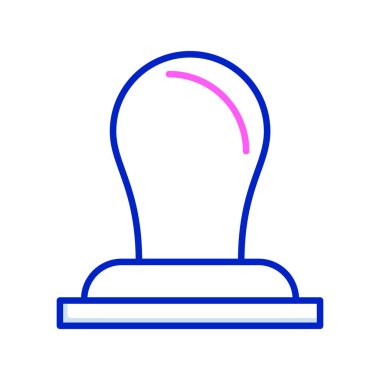 Lambanın modern bir simgesinin vektör çizimi