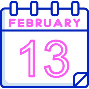 15 Şubat takvim simgesi