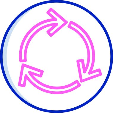 Okları tazele, basit vektör illüstrasyonuName