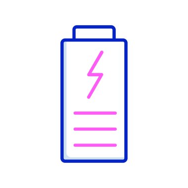 pil vektör illüstrasyonu