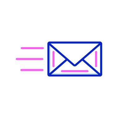 posta simgesi, vektör illüstrasyonu