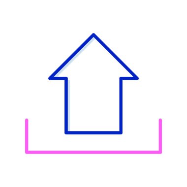 ok simgesi vektör illüstrasyonu